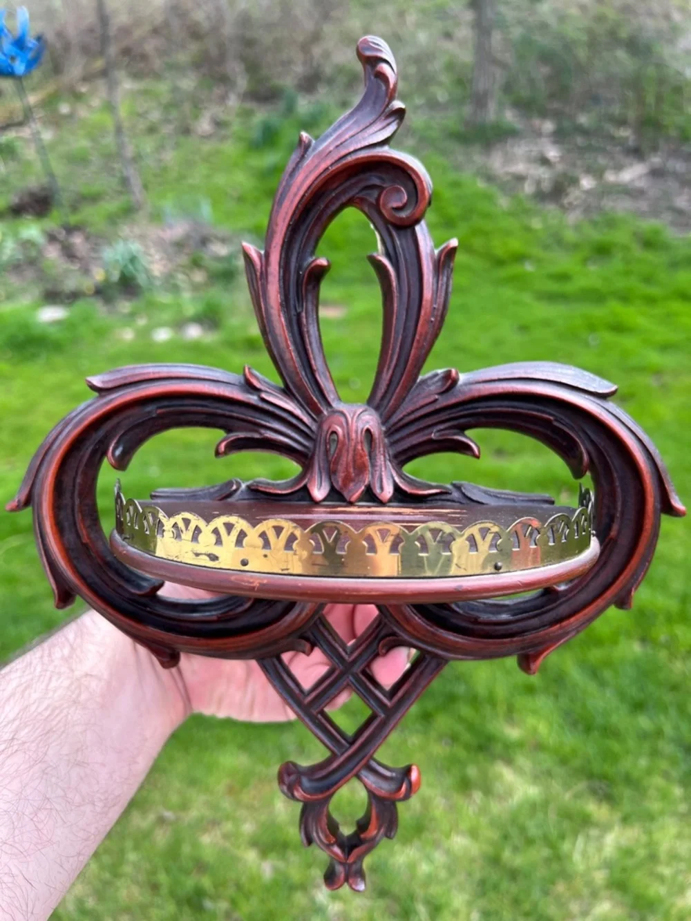 Vintage decorative fleur